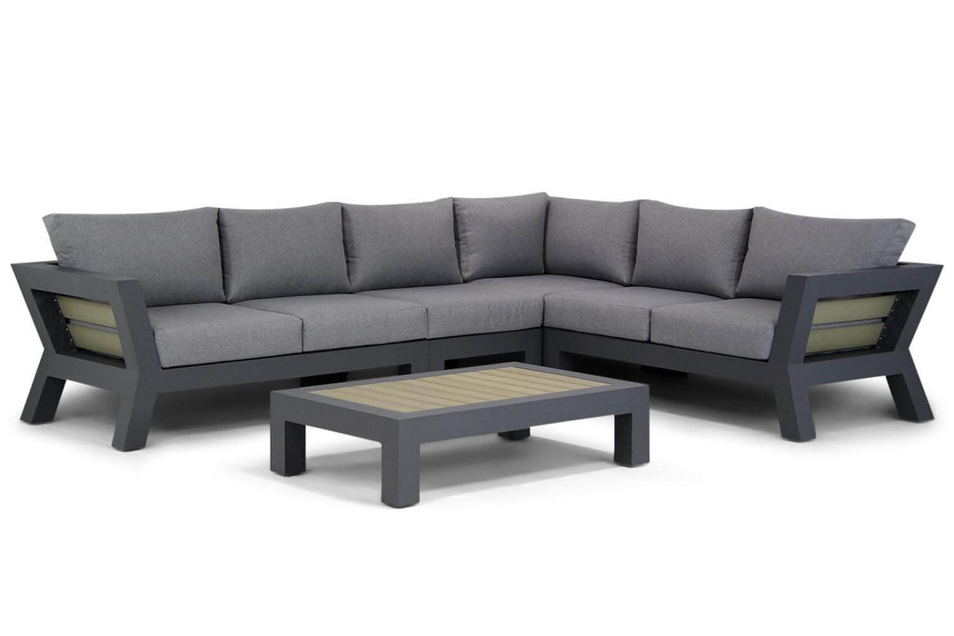 Santika Yovita hoek loungeset 5-delig - 8255