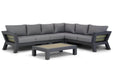 Santika Yovita hoek loungeset 5-delig - 8255