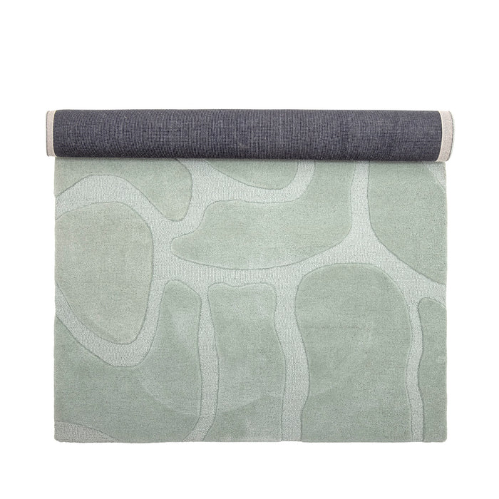 Bloomingville Vloerkleed Darlington Wol, 130 x 200cm - Groen