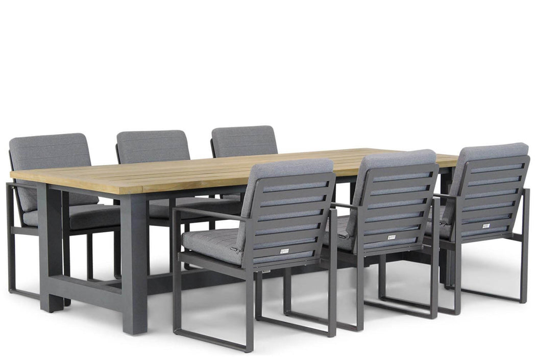 Santika Zaga/San Francisco 260 cm dining tuinset 7-delig