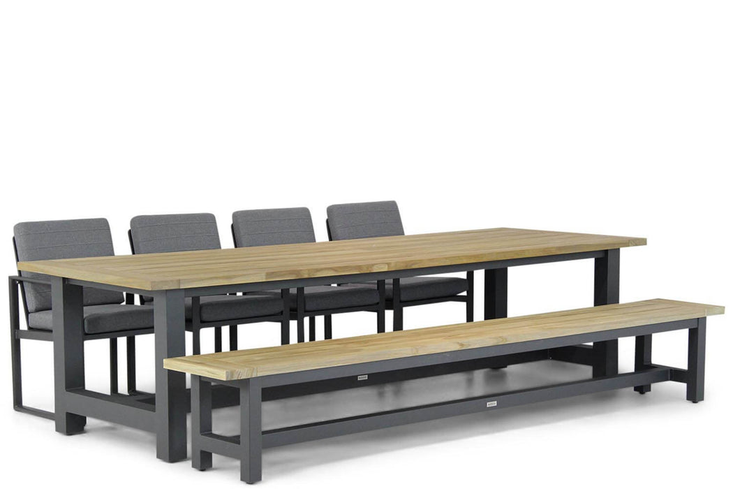 Santika Zaga/San Fransisco 300 cm dining tuinset 6-delig