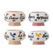 Bloomingville Schaal Lindsay Set van 4 stuks - Meerkleurig
