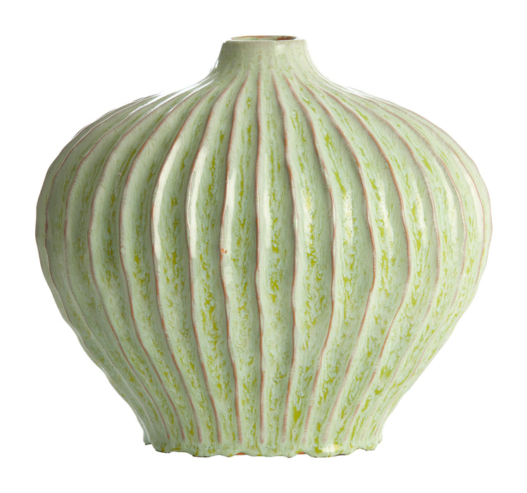Light & Living Vaas Lorito Keramiek, 30cm - Mintgroen - ThatLyfeStyle