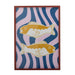 Bloomingville Wanddecoratie Remy 70 x 50cm - Meerkleurig
