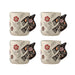 Bloomingville Mok Vivielle Set van 4 stuks - Beige