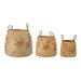 Bloomingville Mand Molli Zeegras, Set van 3 stuks - Naturel