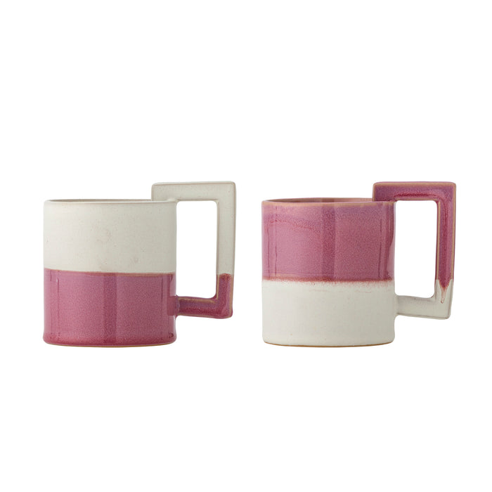 Bloomingville Mok Ranya Set van 2 stuks - Meerkleurig