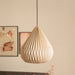 By-Boo Hanglamp Zuki Linnen, 41cm - Natuurlijk - Japandi