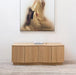 WOOOD Exclusive TV-meubel Zuma Eikenhout, 133cm - Bruin - Japandi