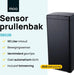 MOA Sensor Prullenbak - 50 liter - RVS & duurzaam ABS - Non-slip - Geruisloze deksel - Vertraagd sluiten modus - Zwart - SB02B - ThatLyfeStyle