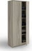 Interiax Opbergkast 'Amelie' 2 deuren en 4 legplanken Sonoma (180x80x40cm) - ThatLyfeStyle