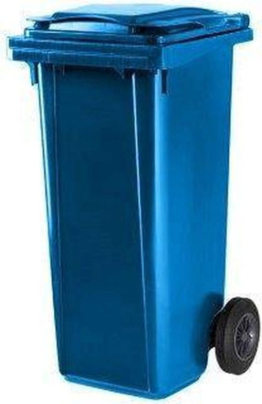 Kliko Kunststof Afval Rolcontainer Mini container - 120 l - Blauw - ThatLyfeStyle