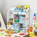 Speelgoedkast - Opbergkast voor speelgoed - Kinderkast - Speelgoed organizer - Opbergkast kinderen - Met vakken - 93 x 30 x 100 cm - Wit - ThatLyfeStyle