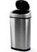Sensor Prullenbak RVS 50 liter Homra Fonix - Automatische Soft Close Deksel - 50L Design Afvalemmer Zilver - Infrarood Sensor - Vuilnisbak met Elektrische Deksel - Sensorbediening - Vingerafdrukvrij - Vuilafstotend - Keuken en Kantoor Vuilbak - ThatLyfeStyle