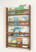 Wandkast Montessori Walnoot - Wandkastje Hangend – Hangkast – Wandrek Hout – Wandrek Boek - Boekenplank Zwevend - Boekenrek Wand – Boekenrek Kind – Boekenrek Kinderkamer – Boekenkast Kind - Boekenplanken - ThatLyfeStyle