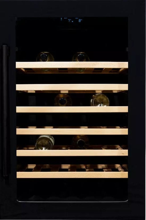 Vinata Premium Wijnklimaatkast Serottini Inbouw - Zwart - 48 flessen - 88.5 x 59x 55.8 cm - Glazen deur - ThatLyfeStyle