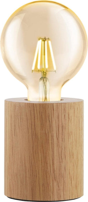EGLO Turialdo Tafellamp - E27 - 10 cm - Bruin - ThatLyfeStyle