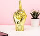 Gouden middelvinger beeldje - Bitten Design - ThatLyfeStyle