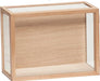 HÜBSCH INTERIOR - FSC® eiken wand vitrinekastje displaykastje - 40x20xh30cm - ThatLyfeStyle