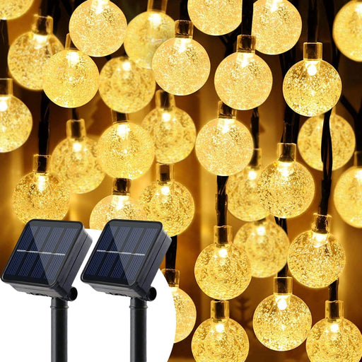 Goods - 100 LED - 14 Meter - Zonne-energie - Lampjes - T | ThatLyfeStyle