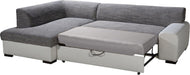 Hoekbank met Bed en opbergruimte Manos Black Links - hoeksalon met slaapfunctie en koffer - hoekzetel seatsandbeds.be - ThatLyfeStyle