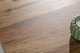 Industriële uitschuifbare eettafel 160-210 cm eiken look met X-poten Tafelblad: gelamineerd houtmateriaal Frame: gelakt houtmateriaal - ThatLyfeStyle