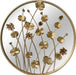 LW Collection wandspiegel goud rond 71x71 cm metaal - grote spiegel muur - industrieel - woonkamer gang - badkamerspiegel - ThatLyfeStyle