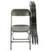 MaxxGarden Klapstoelen set - 4x Vouwstoel - Inklapbaar - 3 kg - Zwart - ThatLyfeStyle