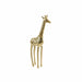 Ornament Giraffe – Goud – 17x9x46cm - ThatLyfeStyle