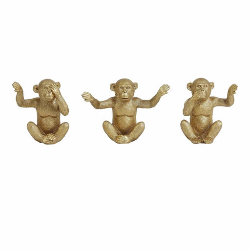 Ornament Monkey – Goud – Set - ThatLyfeStyle