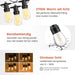 Partizzle 15m LED Tuinverlichting voor Buiten - Waterdicht Lichtsnoer - Lampjes Slinger - Feestverlichting - Sfeerverlichting - Lichtslinger - 2700K - ThatLyfeStyle