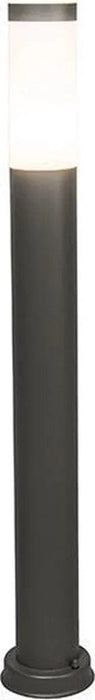 QAZQA rox - Moderne Staande Buitenlamp | Staande Lamp voor buiten - 1 lichts - H 800 mm - Donkergrijs - Buitenverlichting - ThatLyfeStyle