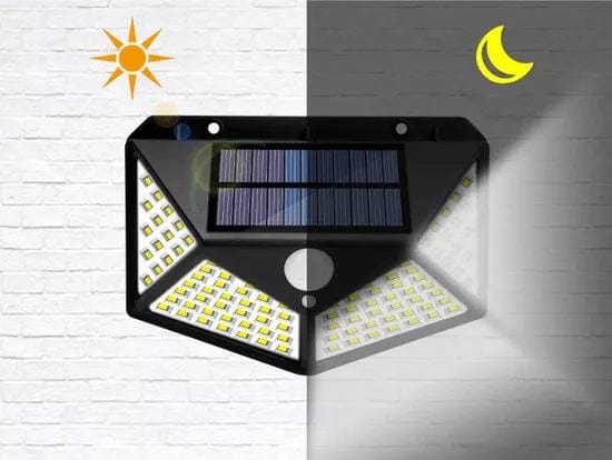 Solar tuinverlichting - Wandlamp voor buiten - Bewegingssensor - Zonne-energie buitenverlichting met sensor - XD-Xtreme - ThatLyfeStyle