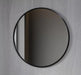Spiegel rond 100 cm met zwart frame - Bella Mirror - ThatLyfeStyle