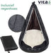 Vita5 Macramé Hangstoel - Voor Binnen en Buiten - Zonder Standaard - Incl. Kussen - ThatLyfeStyle