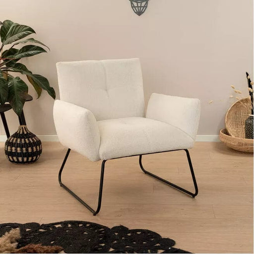 Tower Living Fauteuil 'Dante' Teddy - ThatLyfeStyle