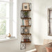 iBella Living Hangende Hoekkast - Boekenkast met 5 niveaus - 20 cm - ThatLyfeStyle