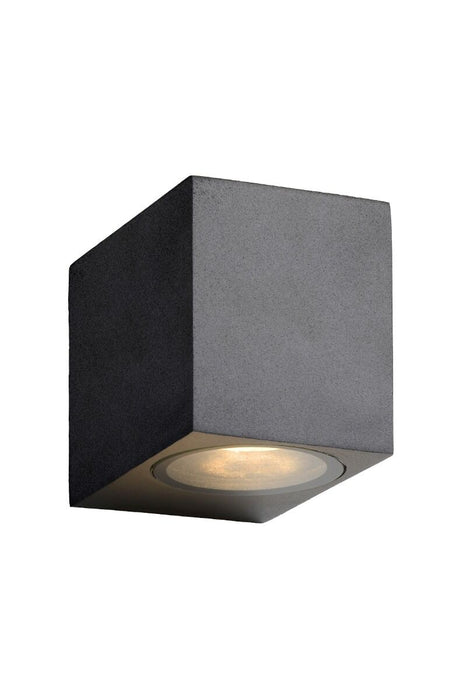 Lucide Zora-LED wandspot 5W 10x8cm zwart